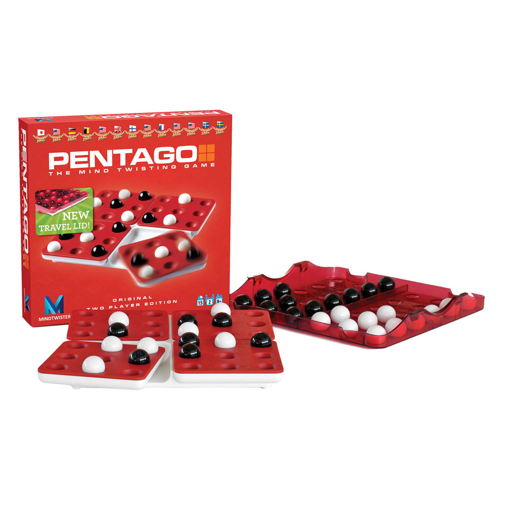 Mindtwister Pentago Compact 2 Player Kids/Children Fun Mind Twisting Game 8y+