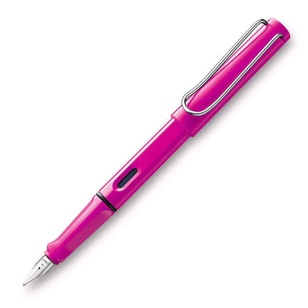 Lamy Safari Fountain Pen Fine Nib Tip Office/School Writing Stationery — Pink