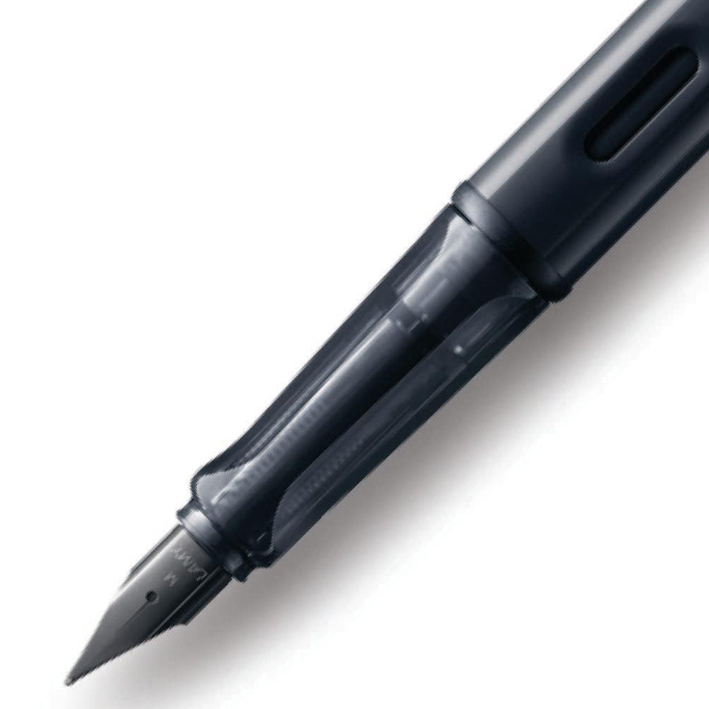 Lamy Al-Star Lightweight Polished Stainless Steel Nib Medium Fountain Pen Black — image 2