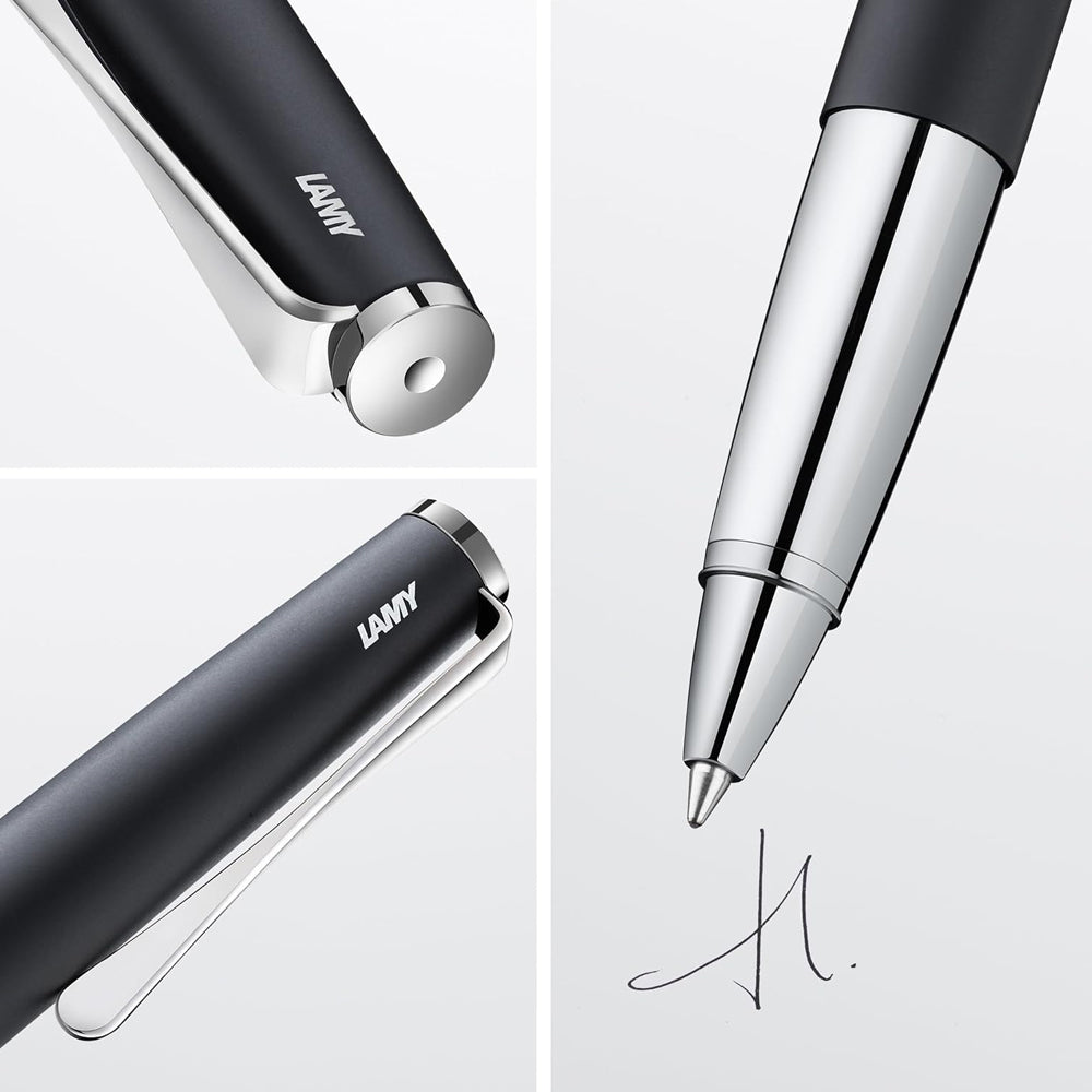 Lamy Studio Suits M63 Refill Imperial Propeller-Shaped Clip Rollerball Pen Black — image 2