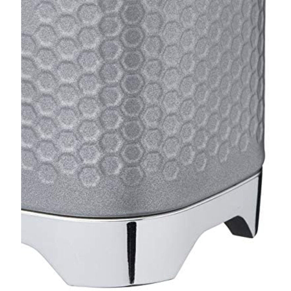 Kitchen Craft Kitchencraft Lovello Geometric Retro Coffee Canister Jar 19cm Shadow Grey — image 5