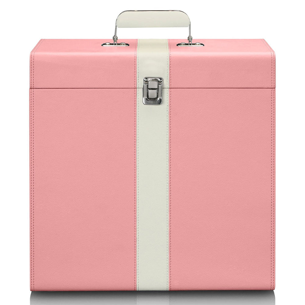 Silcron LP-30 Vintage Record/Vinyl Storage Case To Fit 12'' Record - Pink — image 2