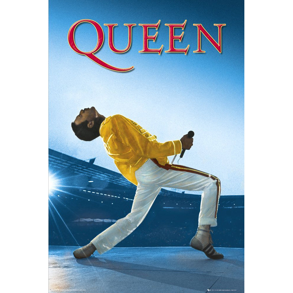 Impact Merch Queen Wembley Bravado Room Wall Decor Regular Sized Poster 92x61cm