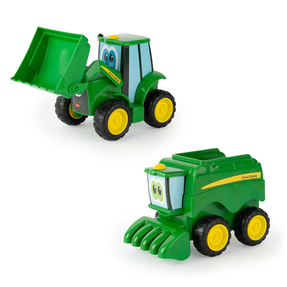 John Deere 2pc Farmin' Friends Farm Vehicle Tractor Kids Children Toy 3y+ Green