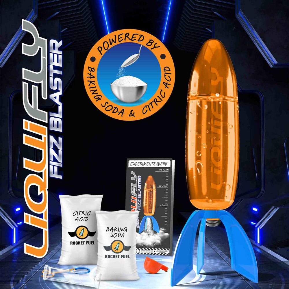 Liquifly Fizz Blaster Rocket Launch Science Experiment Kids/Children Play Toy 8+ — image 2