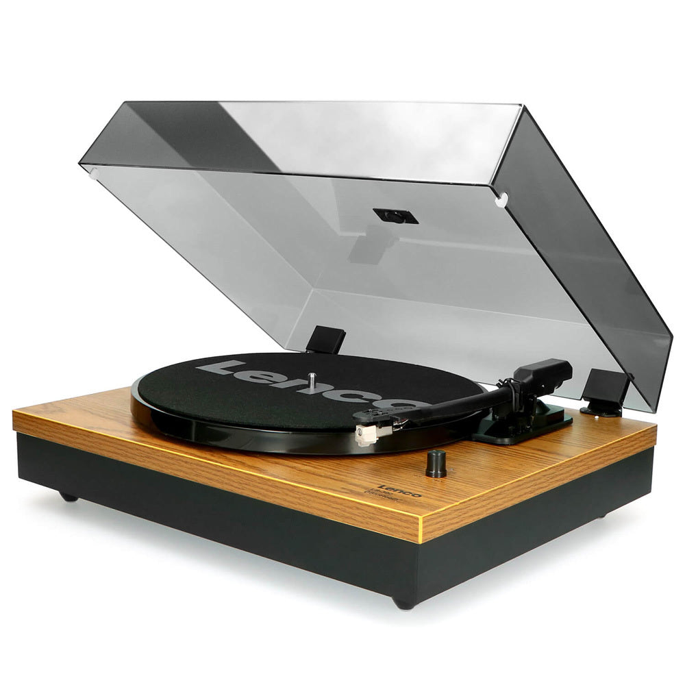 Lenco LS-300 Bluetooth Turntable Record Vinyl Player 33/45RPM w/2x Speakers Wood — image 2