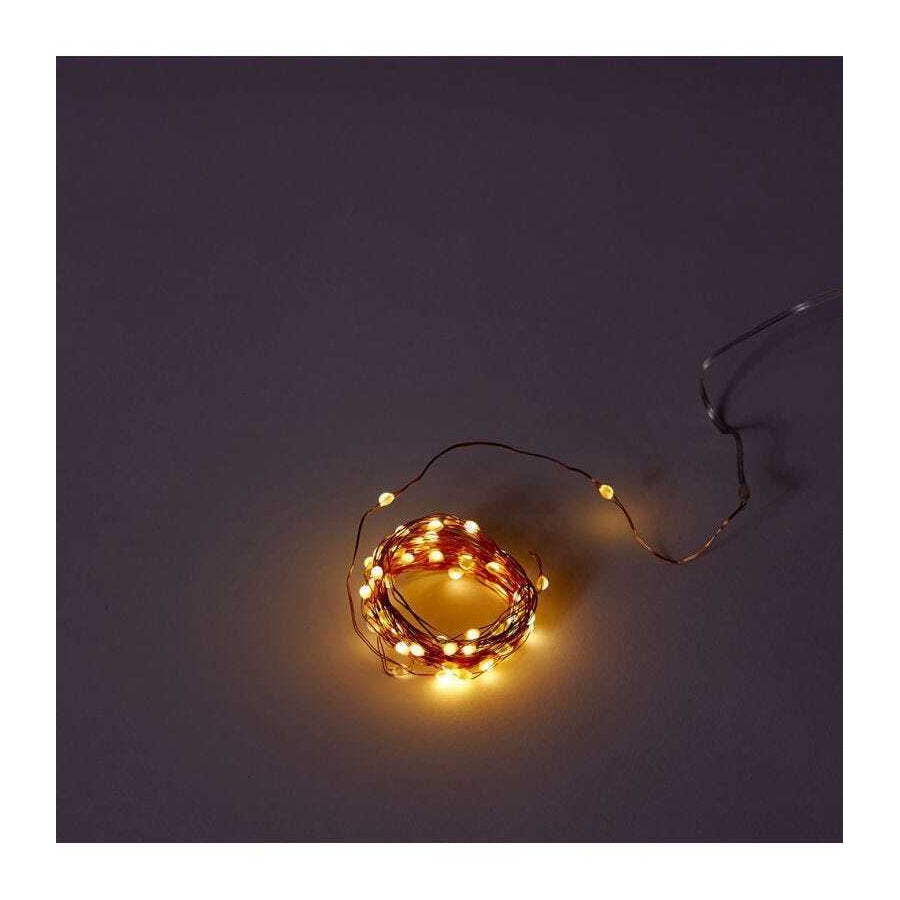 E Style Luminous Bright 6m String Light Indoor/Outdoor Lighting Decor Copper — image 2