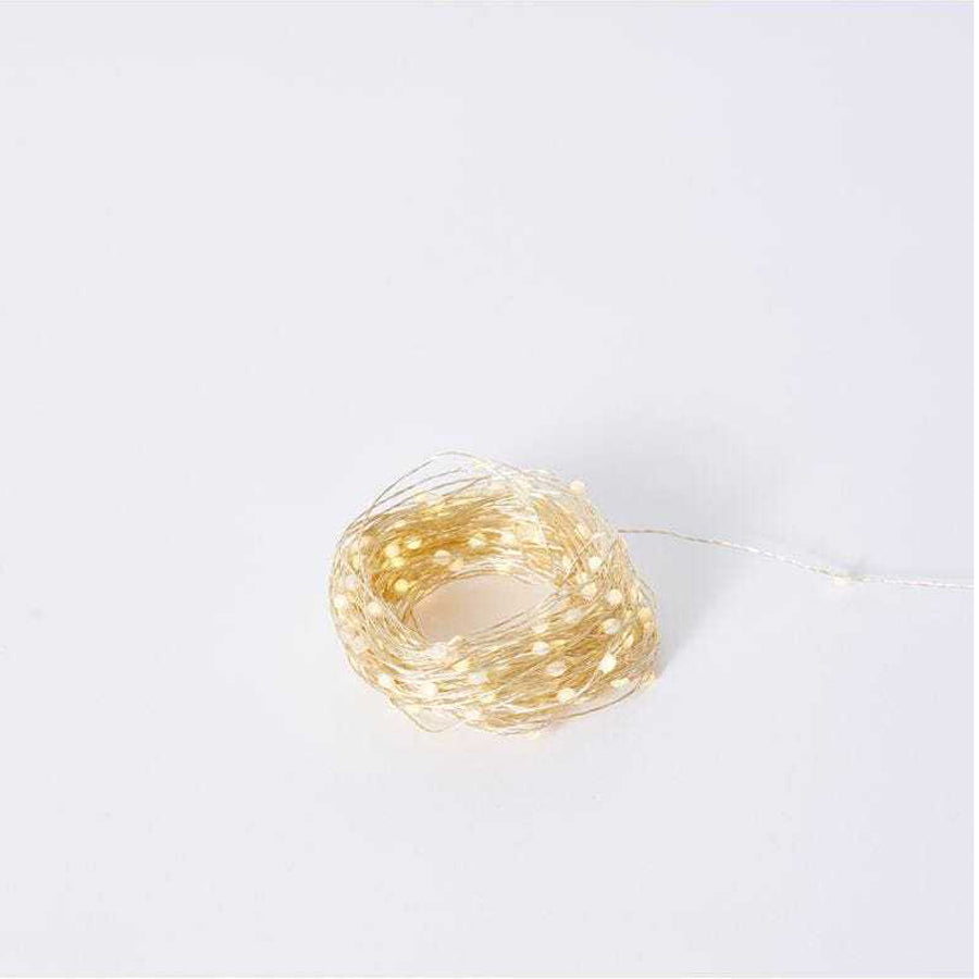 E Style Luminous Bright 20m String Light Indoor/Outdoor Lighting Decor Gold