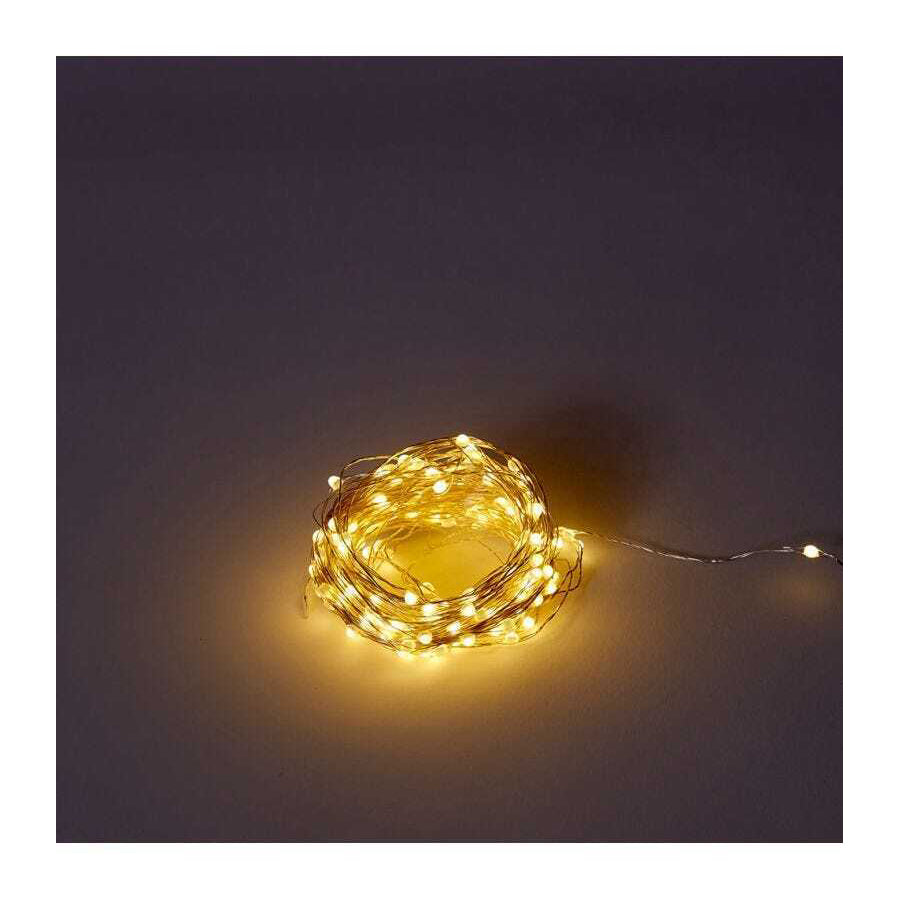 E Style Luminous Bright 20m String Light Indoor/Outdoor Home Lighting Silver — image 2