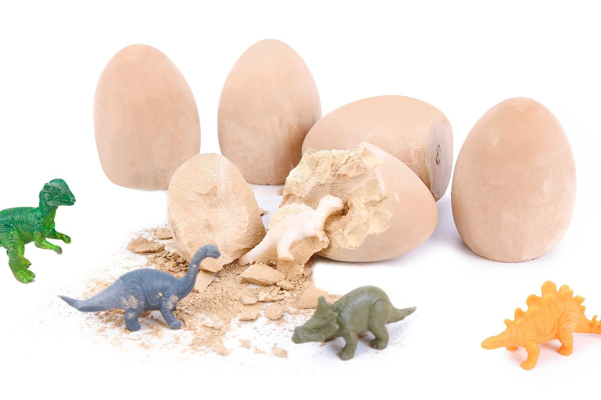 Tookyland Dinosaur Egg Dig Kit Kids Fun Play Activity Painting Craft Toy 5+ (22 Pieces) — image 2