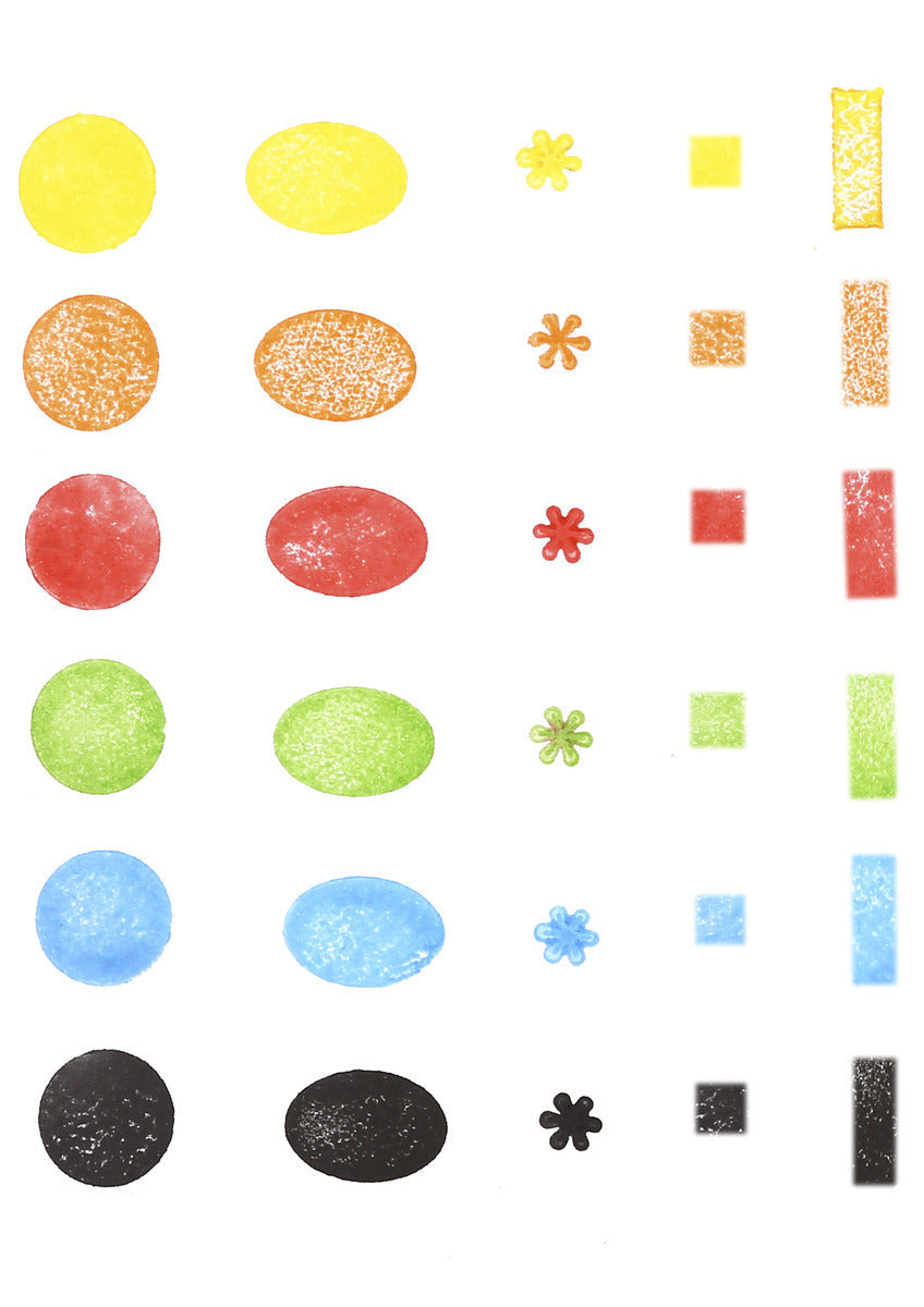Tookyland Kids Stamp Ink Paint Art/Craft Set Activity Fun Play Kit 3y+ (19 Pieces) — image 4