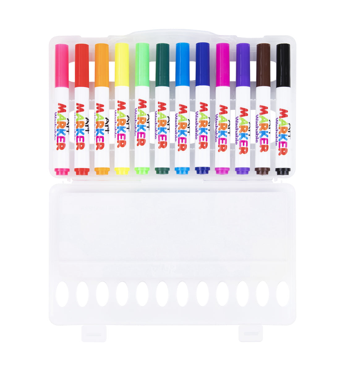 Tookyland 12-Colour Washable Marker Colouring/Drawing Art/Craft Kids/Toddler 3+ — image 3