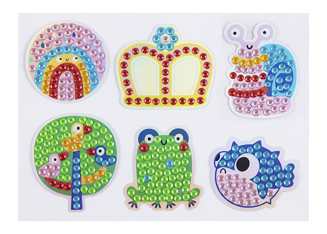 Tookyland Diamond Crown Big Gem Art/Craft Kit Kids Activity Fun Play 4+ (2092 Pieces) — image 6