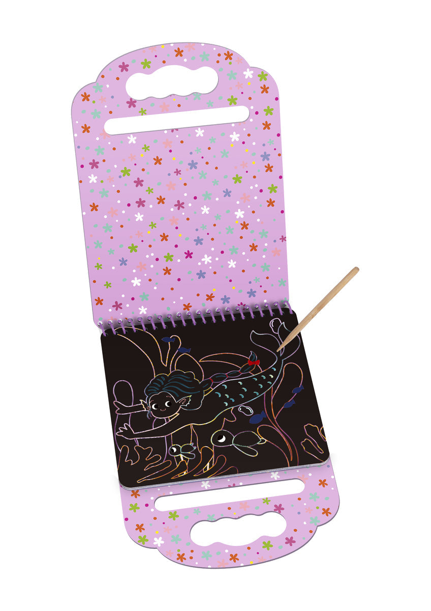 Tookyland Scratch Fairy Tales Art/Craft Home/School Activity Fun Play Toy 3+ (2 Pieces) — image 2