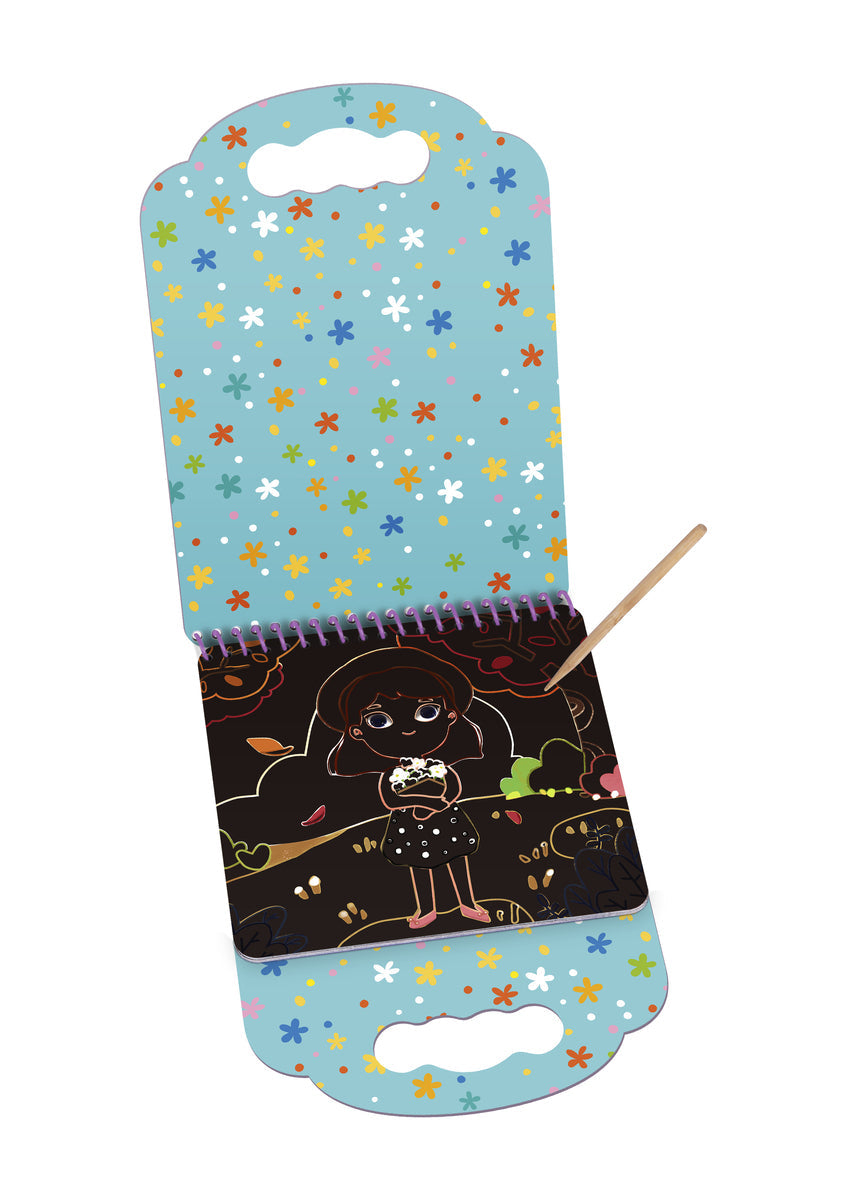 Tookyland Scratch Dress Up Art/Craft Home/School Activity Fun Play Toy 3+ (2 Pieces) — image 2