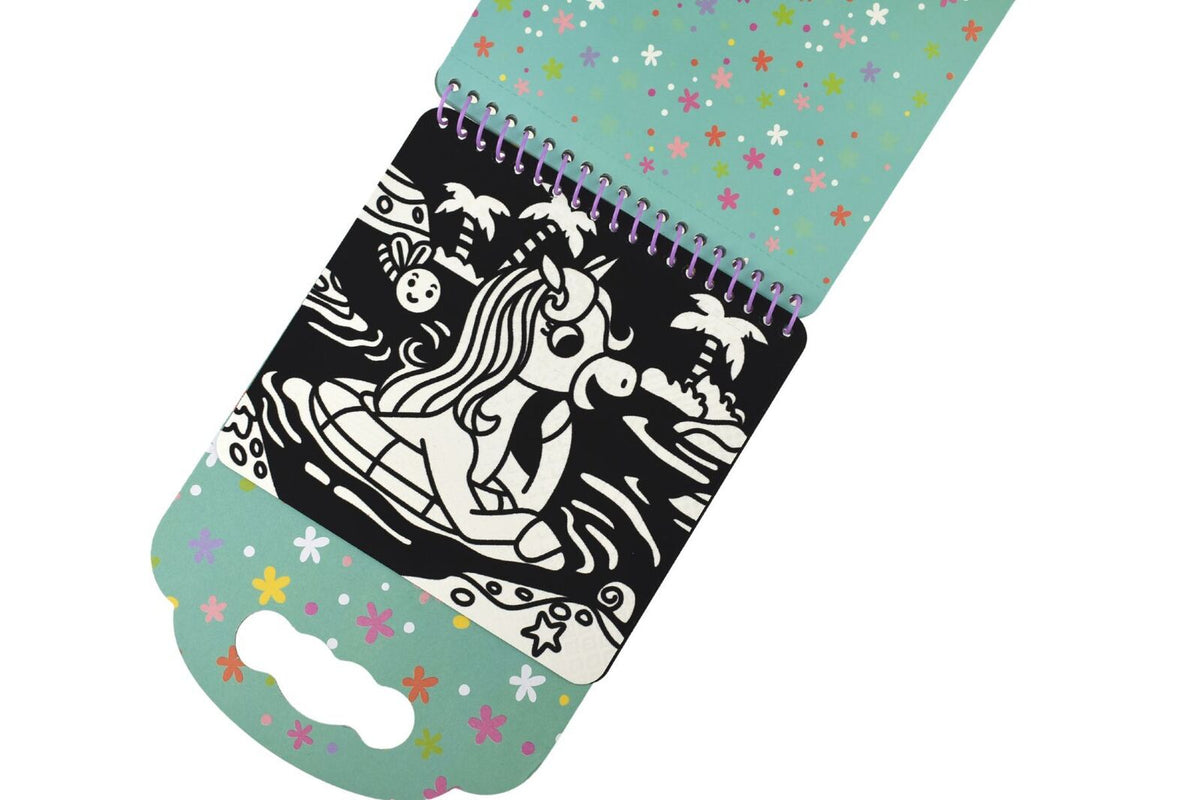 Tookyland Velvet Colouring Kit Unicorn Art Colouring/Drawing Marker Pen 3+ (14 Pieces) — image 5