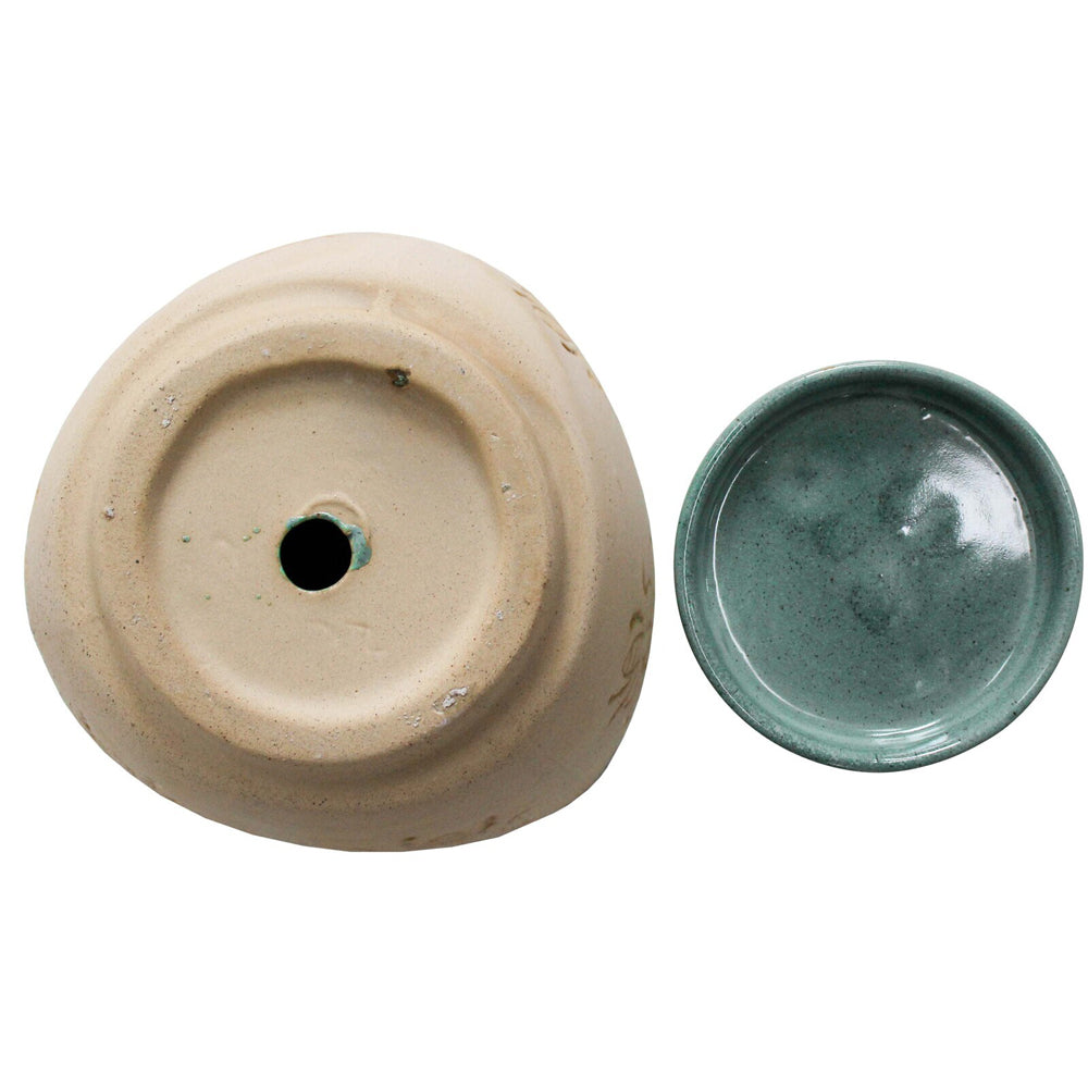LVD Bee 15cm Ceramic Plant/Flower Planter Home/Office Decorative Garden Pot Round — image 3