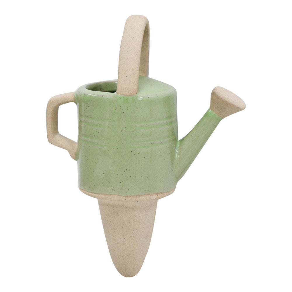 LVD Ceramic Stoneware 13cm Water Spike Watering Can Garden Lawn Home Decor Pear