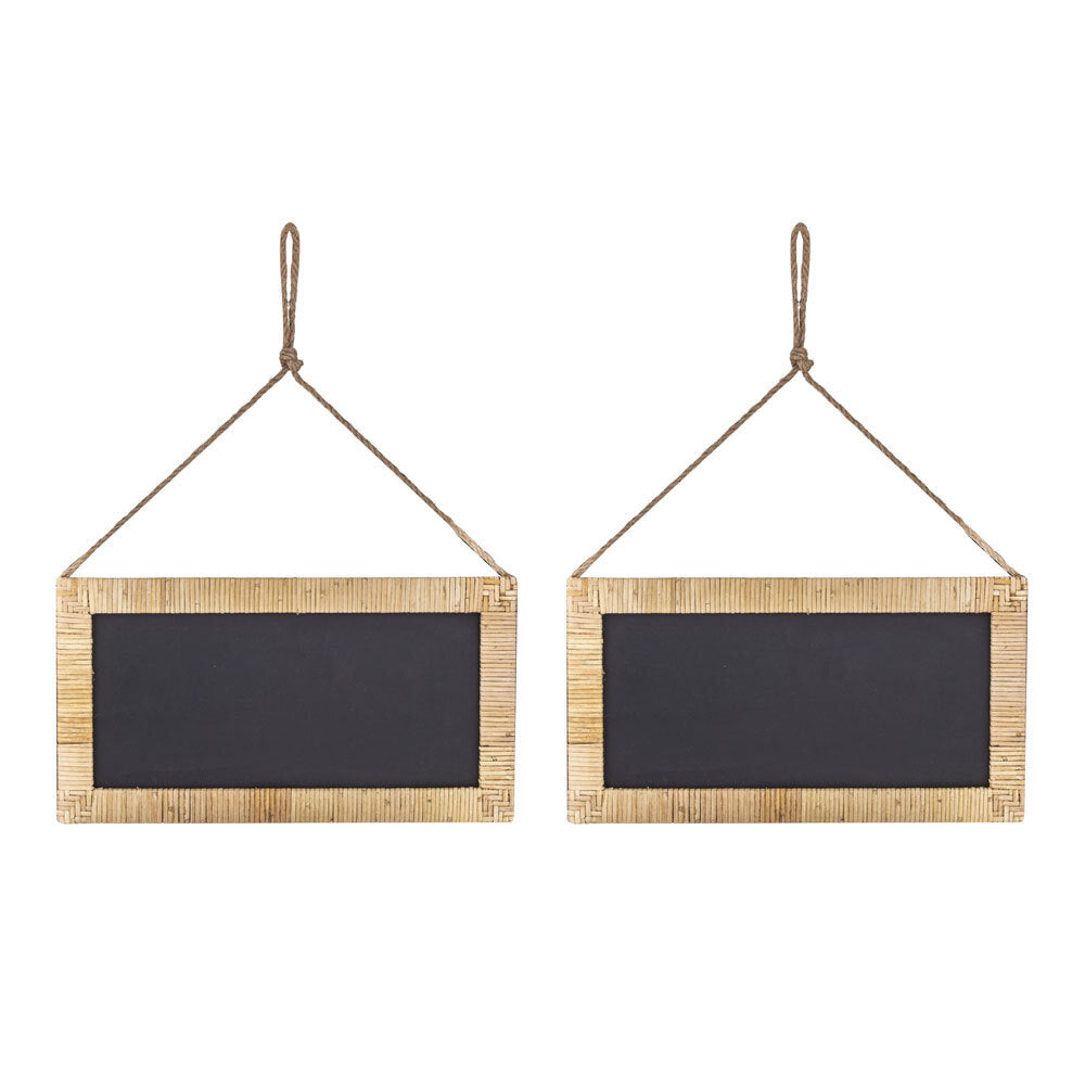 Amalfi Fairhaven 58cm Wall Hanging Blackboard Home/Kitchen Notes Cafe/School (2 Pack)