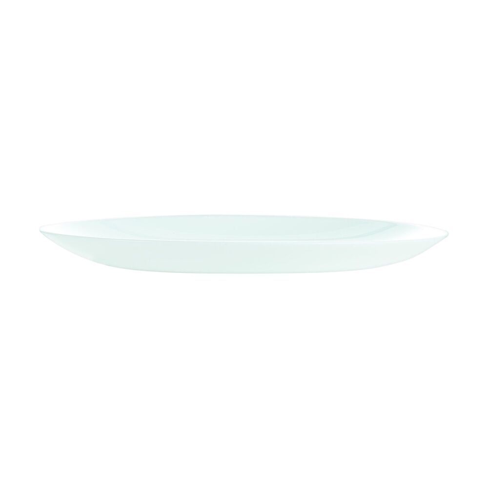 Luminarc Diwali Dessert Plate 19x1.7cm Serveware Opal Glass White (6 Pieces) — image 2
