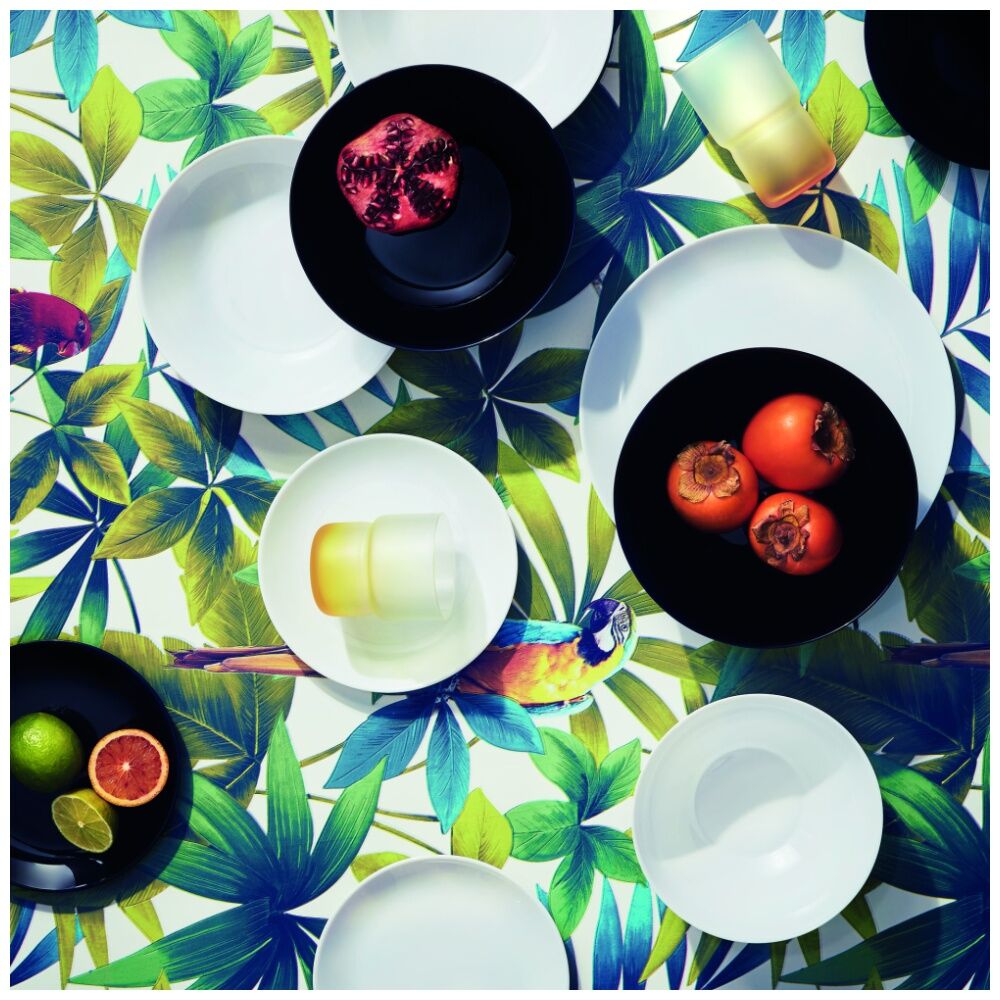 Luminarc Diwali Salad Bowl 21x10cm Serveware Opal Glass Black (2 Pieces) — image 4