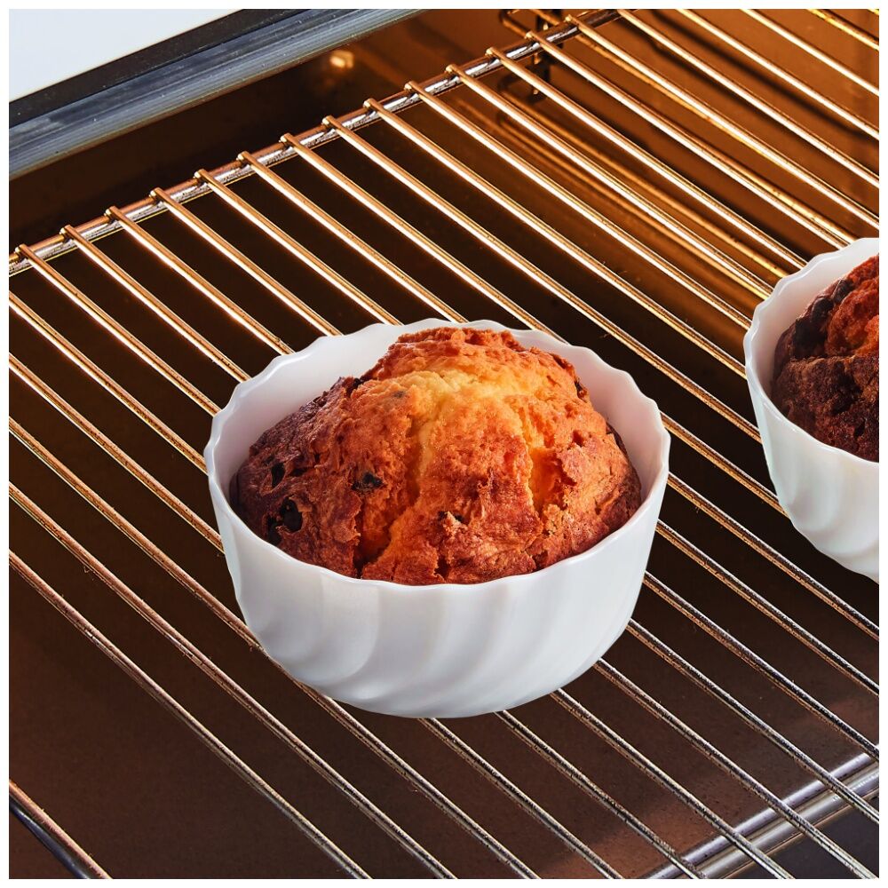 Luminarc 6pc Luminarc Smart Trianon Baking Ramekins 12x5cm Bakeware Opal Glass White (2 Pack) — image 10