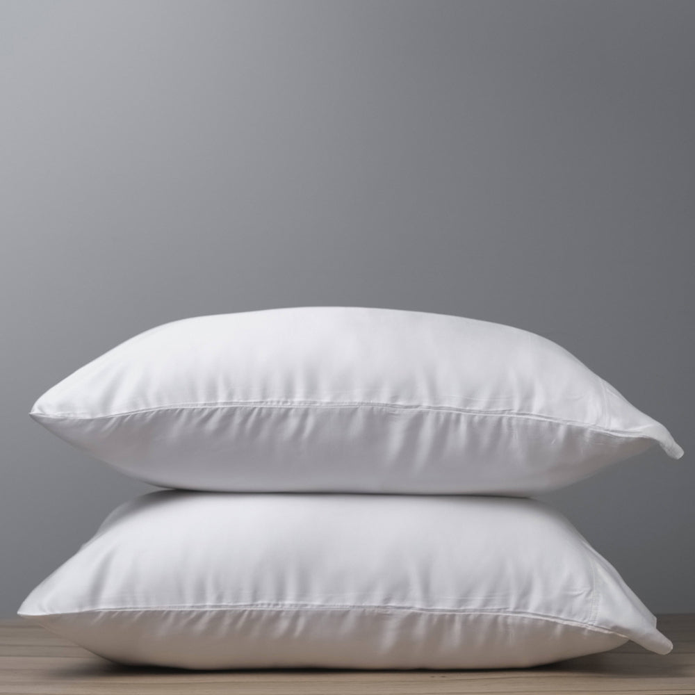 Canningvale Size Luxury Lustro Bamboo Bed Sheet Set White — image 4