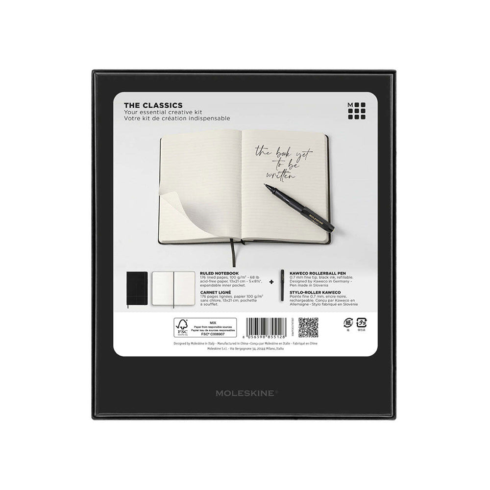 Moleskine Kaweco Collection Notebook & Rollerball Pen Writing Gift Set Large (2 Pieces) — image 4