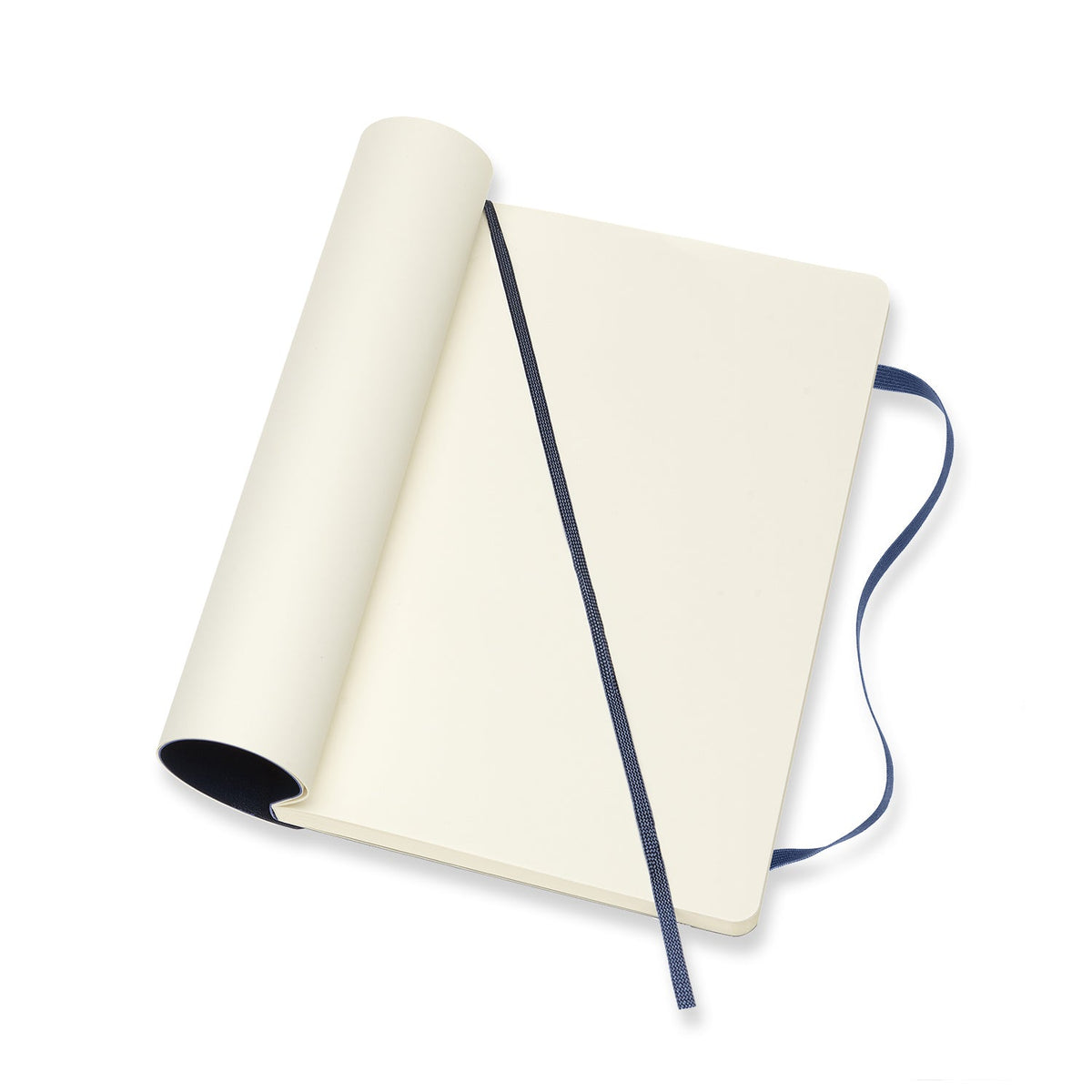 Moleskine Classic Plain Soft Cover Notebook Student Journal L Sapphire Blue — image 4