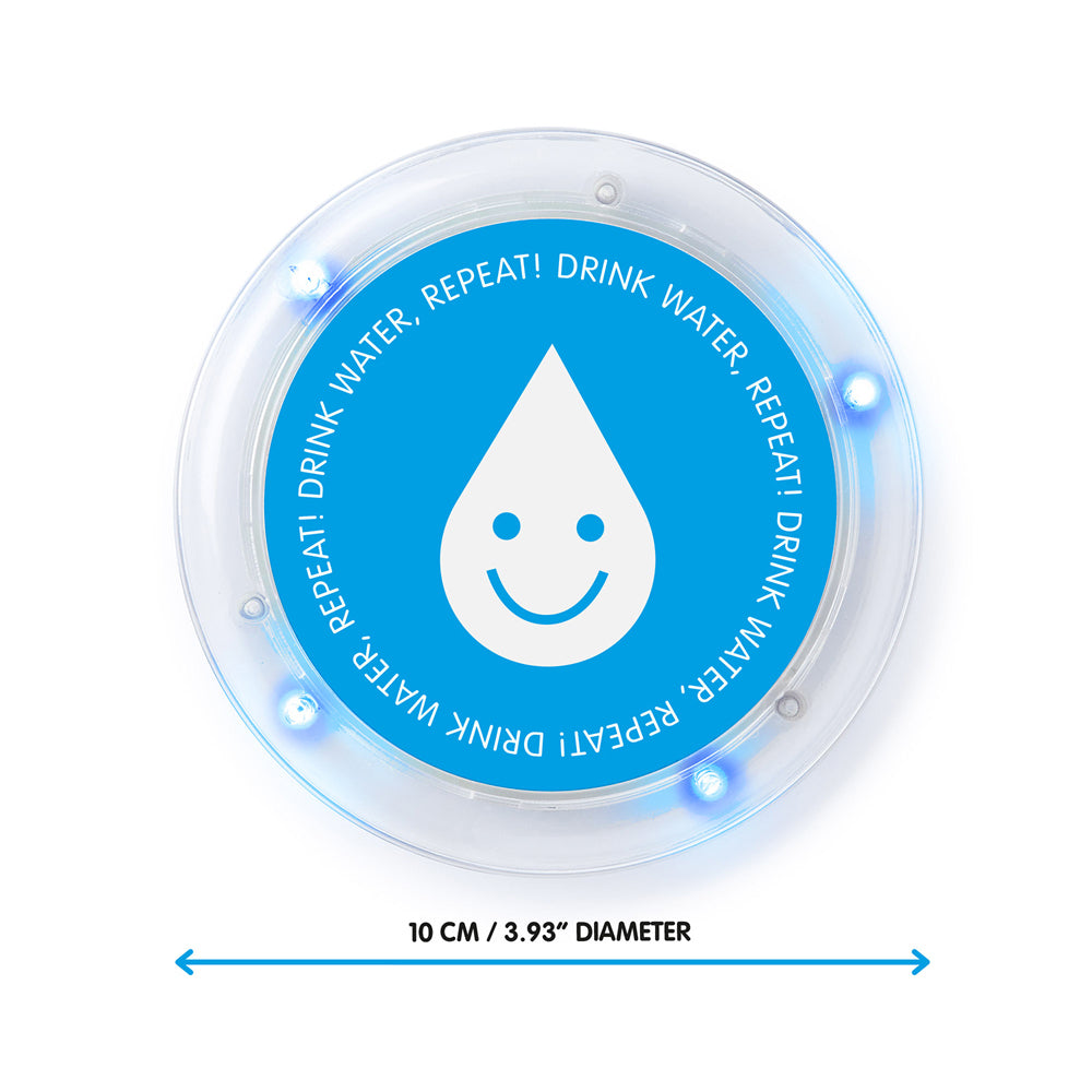 Mustard Alarm Drink Buddy Coaster Drink Pad w/ Light Table Protector 10cm — image 3
