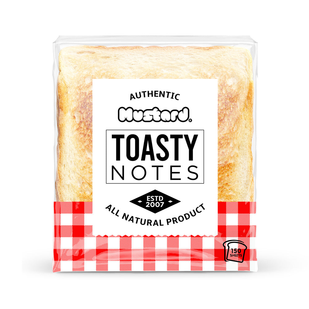 Mustard Toasty Notes 150-Sheets Sticky Pad Writing School/Office Stationery — image 3