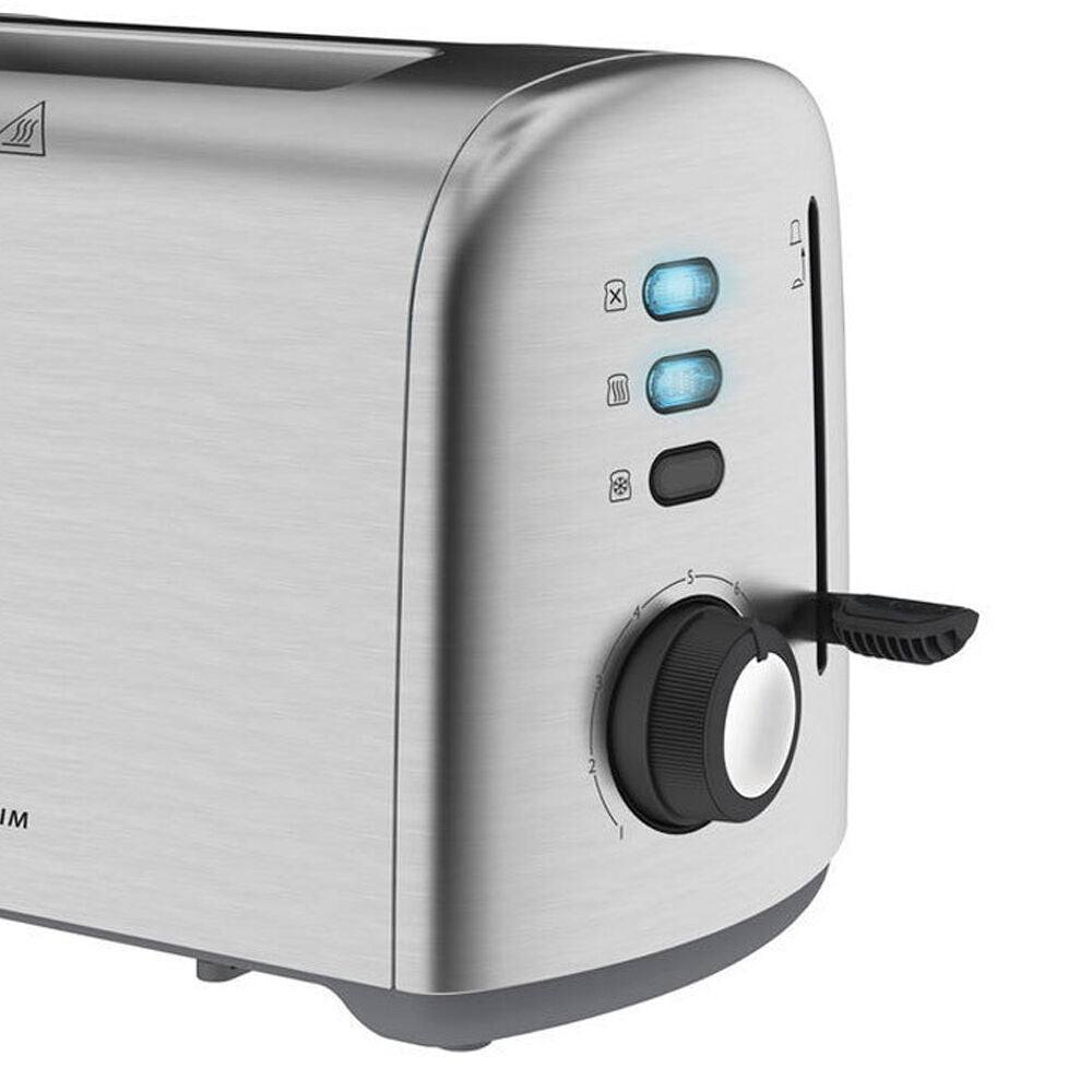 Maxim KitchenPro 2 Slice/Slots Automatic Bread Toaster Stainless Steel Silver — image 3