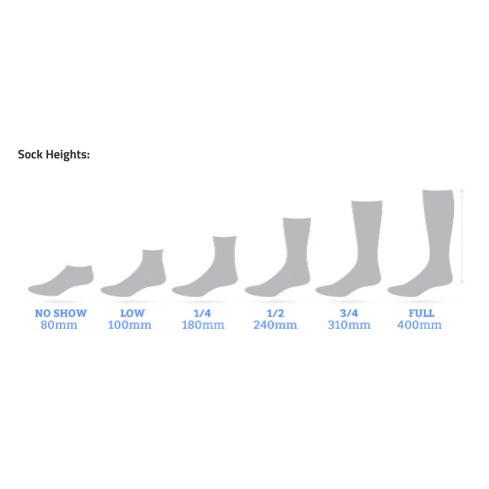 3peaks 3 Peaks Unisex US 3-8 Ranger Soft Pure Merino 3/4 Cushioned Terry Socks Black — image 2