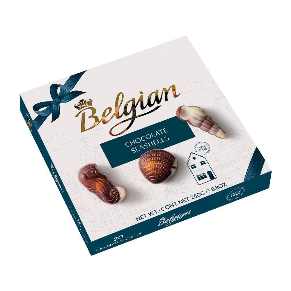 The Belgian 20pc The Belgian Chocolate Seashells Mixed Truffles Gift Pack 250g (12 Pack) — image 2