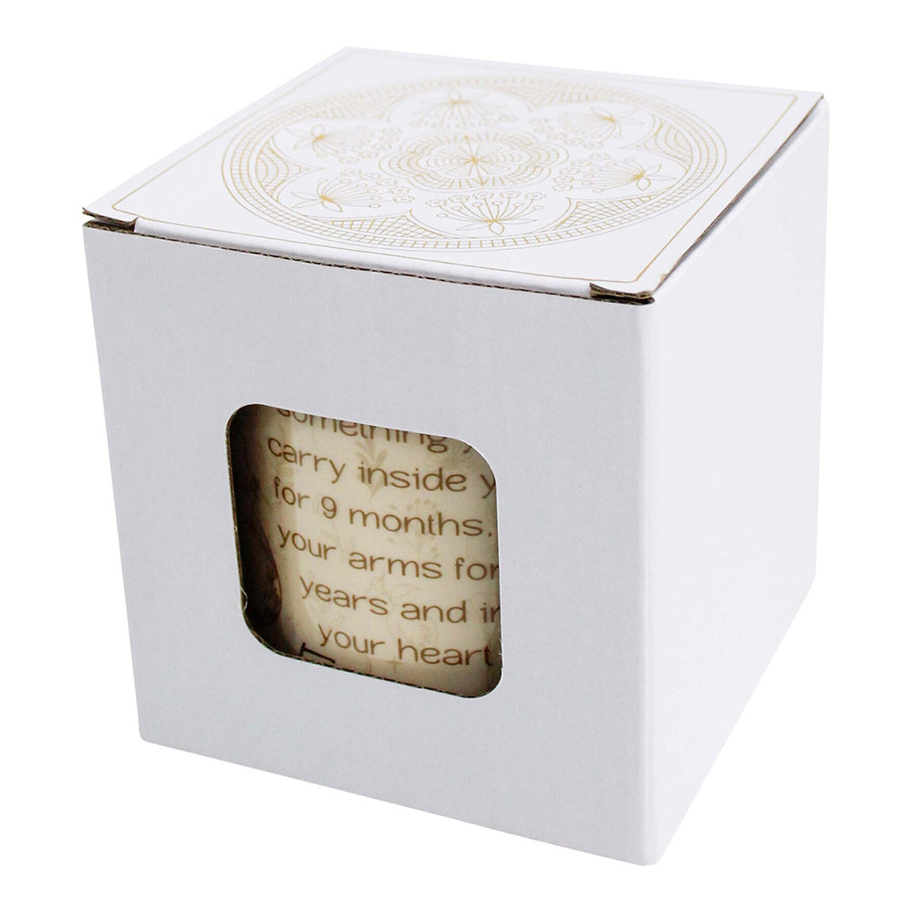 LVD Ceramic/Wax 9.5cm Scented Tealight Candle Pregnancy Vanilla Home Fragrance Decor — image 2