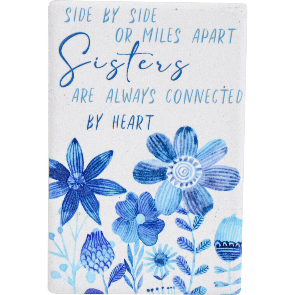 LVD Sisters Ceramic 9cm Fridge Magnet/Magnetic Home/Kitchen Decor Rectangle (6 Pack) — image 2