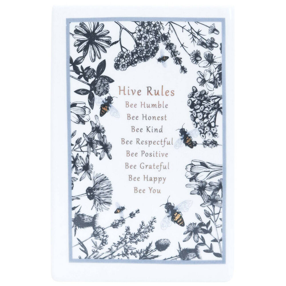 LVD Book Vase Ceramic Figurine Pot Home/Office Shelf Decor 14cm Bee Utiful (2 Pack) — image 5