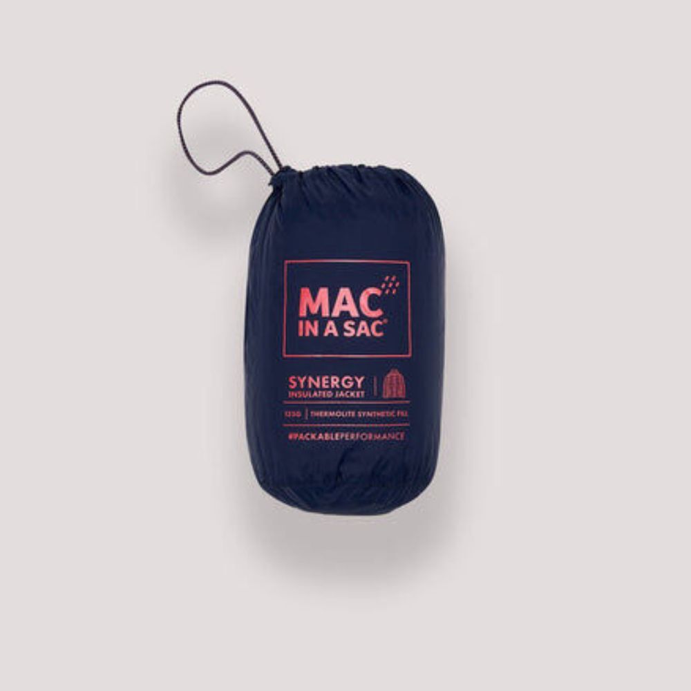 Mac in a Sac Synergy Packable Womens Thermolite Jacket - Navy — image 7