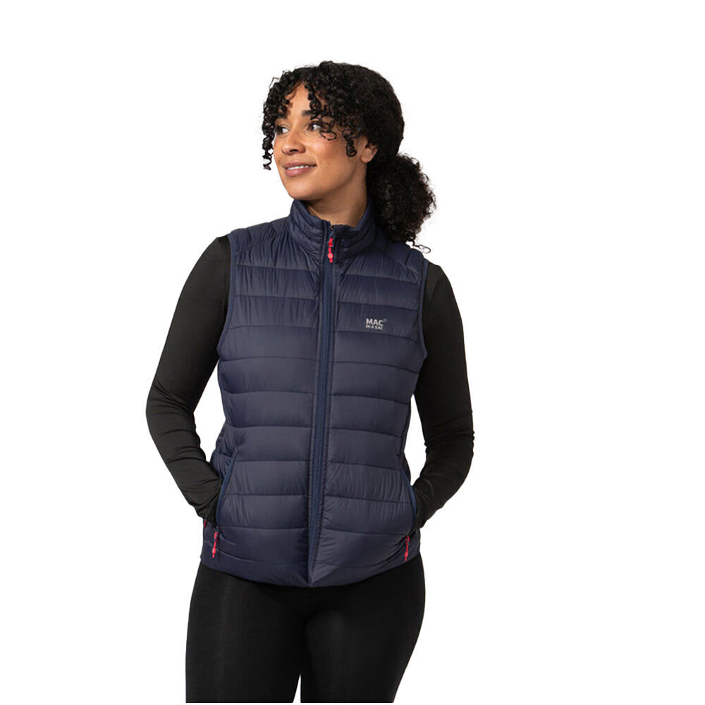 Mac in a Sac Ladies Synergy Thermolite Filled Vest Navy