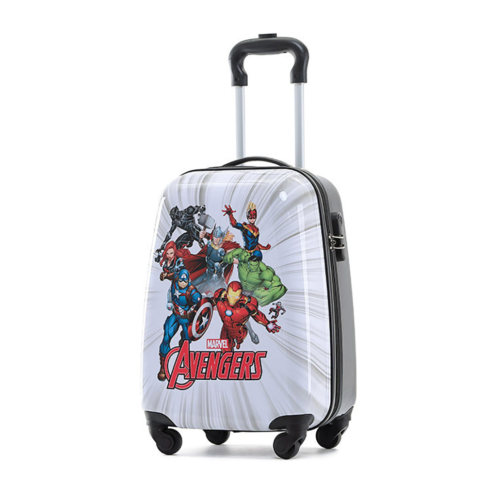 Marvel Avengers 17" Trolley Cabin Luggage Suitcase Travel Wheel Bag 50x35x24cm