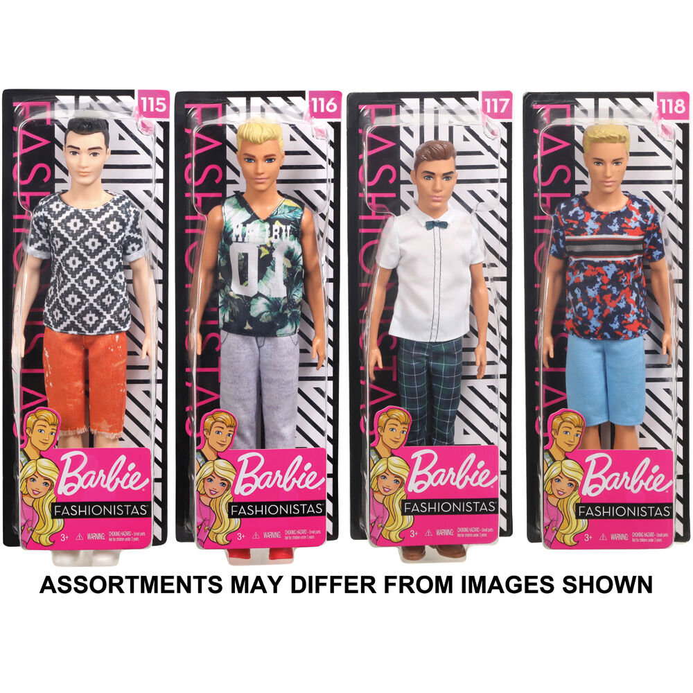 Mattel Barbie Fashionistas Modern Ken Male Dolls Figure 30cm Assorted 3y+ — image 2