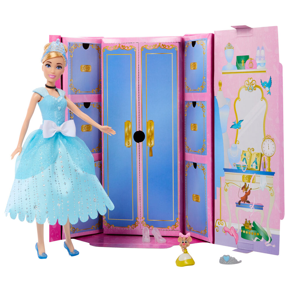 Mattel Disney Princess Doll & Fashion Surprise 27cm Toy Cinderella Kids 3y+ — image 3
