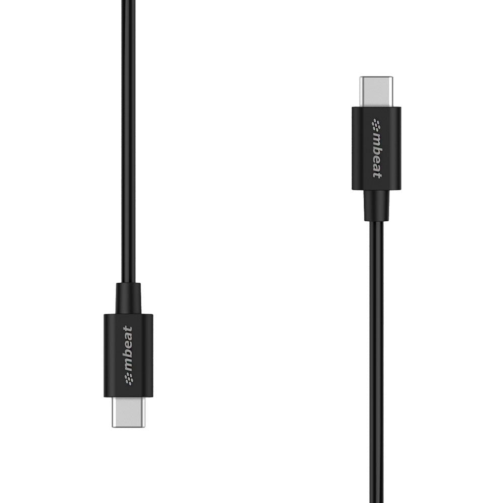 Mbeat 1m Prime 3A USB-C to USB-C 2.0 Charge and Sync Cable Smartphone/Android/Charging — image 2
