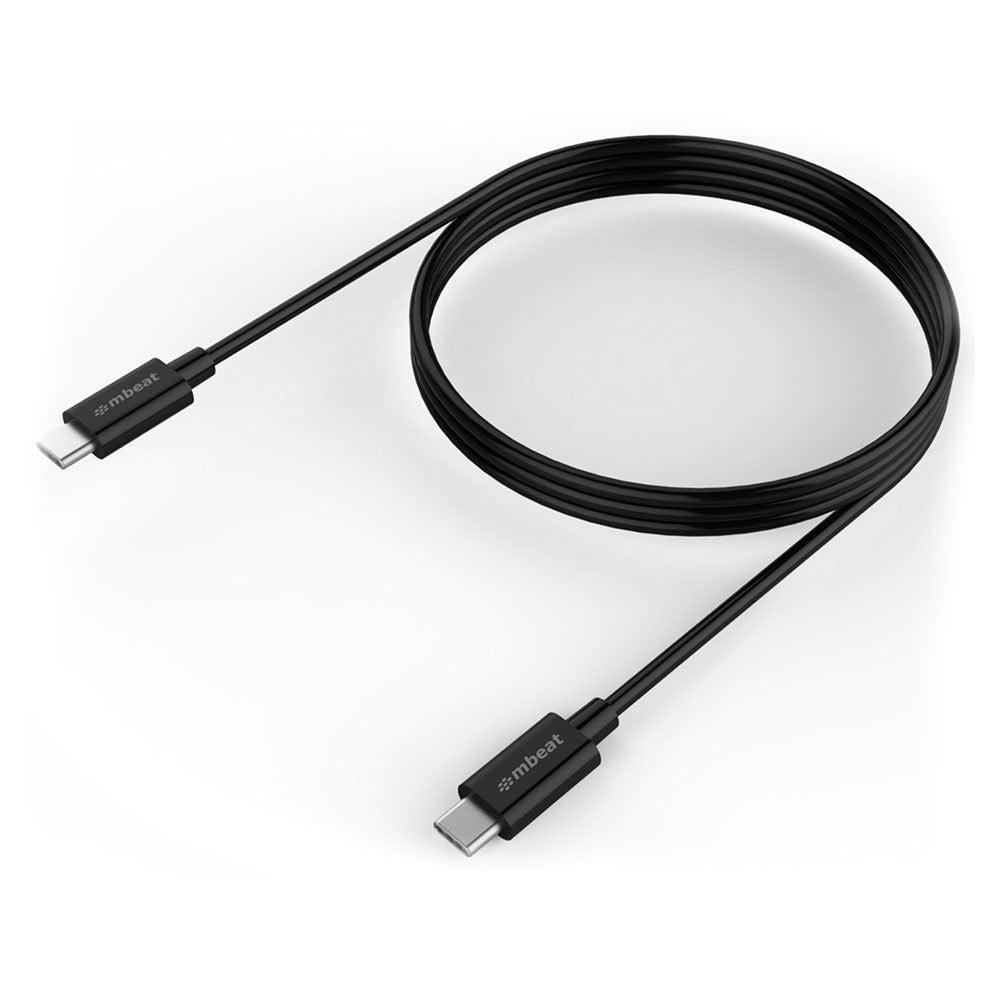 Mbeat 1m Prime 3A USB-C to USB-C 2.0 Charge and Sync Cable Smartphone/Android/Charging — image 4