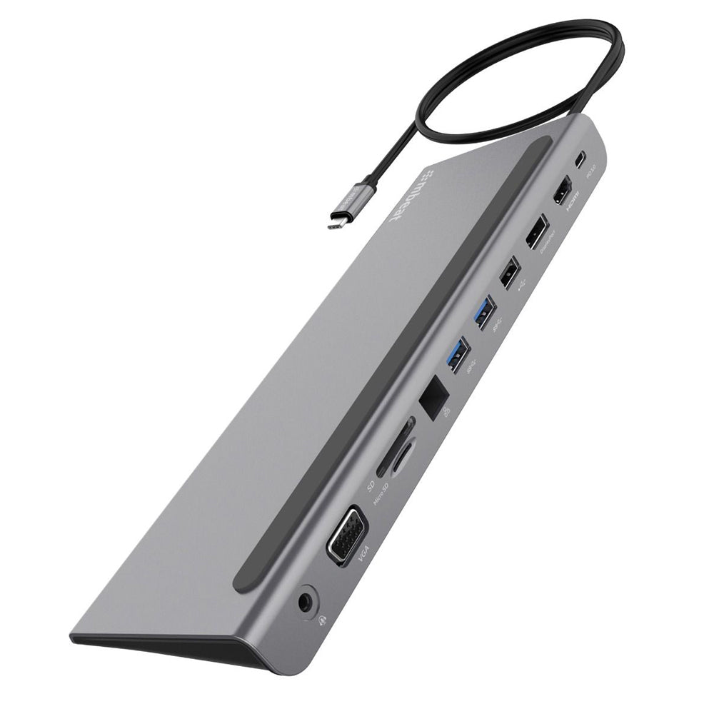Mbeat 11 In 1 Multiport USB-C Dock Hdmi/vga/usb-c/usb/sd Card Port Laptop Dock