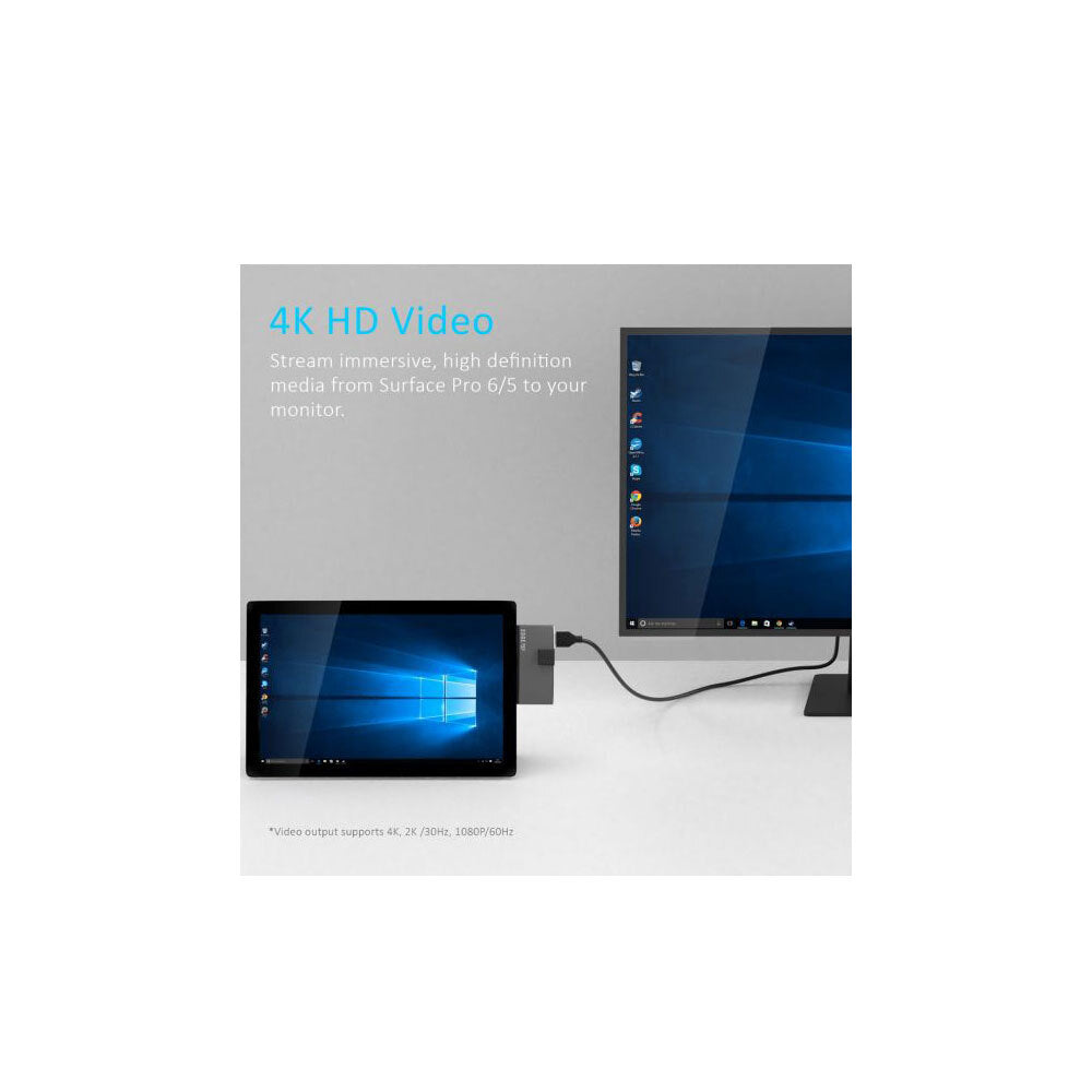 Mbeat Edge Pro P68 Microsoft Surface Pro Gen Multifunction 6 in 1 Hub/Adapter — image 5