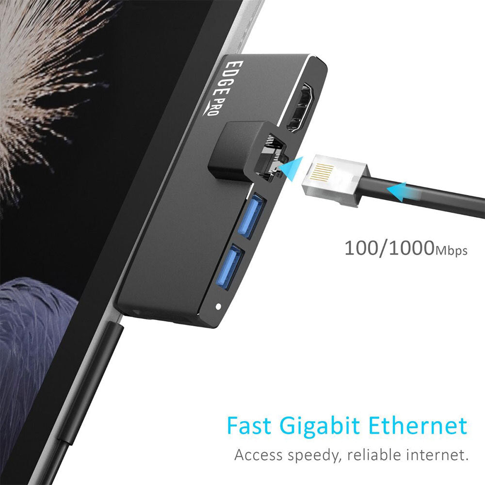 Mbeat Edge Pro P68 Microsoft Surface Pro Gen Multifunction 6 in 1 Hub/Adapter — image 3