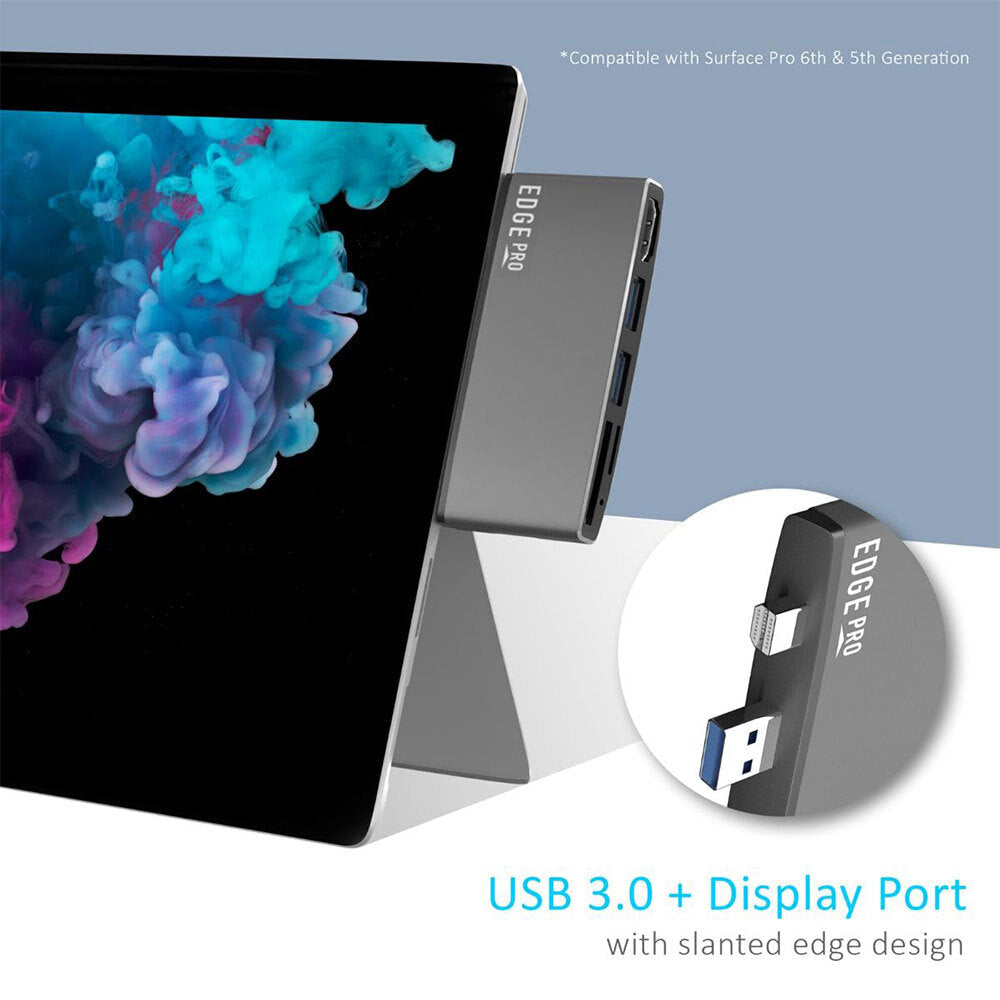 Mbeat Edge Pro P78 Microsoft Surface Pro Gen Multifunction 6 in 1 Hub/Adapter — image 6
