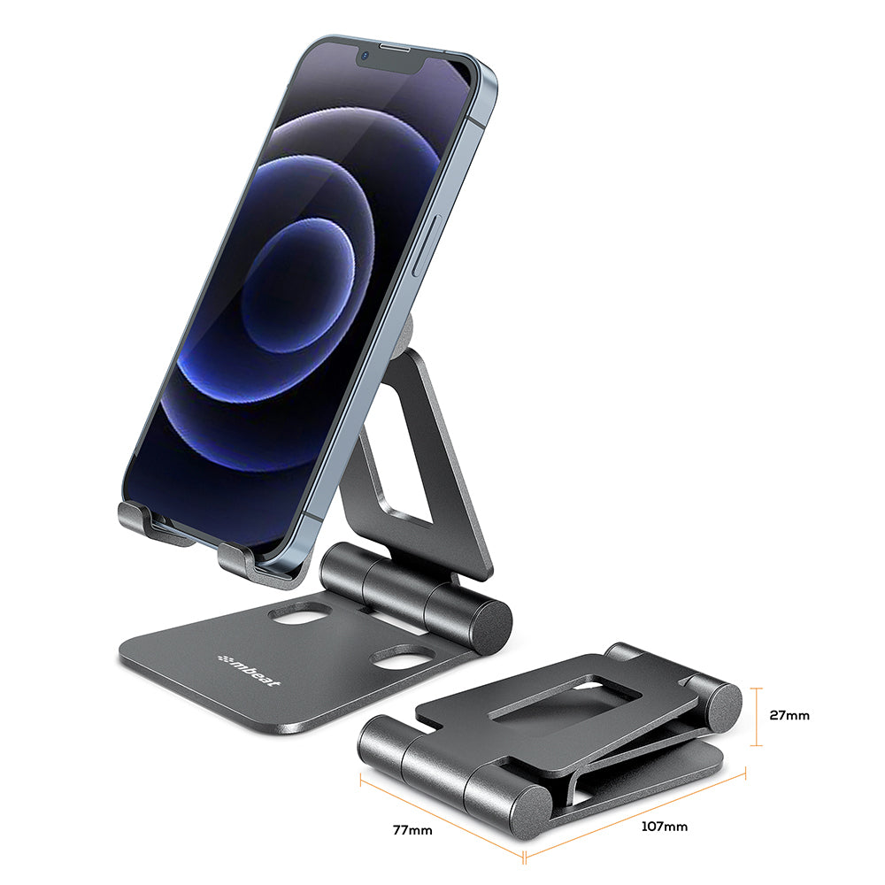 Mbeat Stage S2+ Hands-Free Fold Up Portable Mobile Phone Desk Stand Holder — image 2