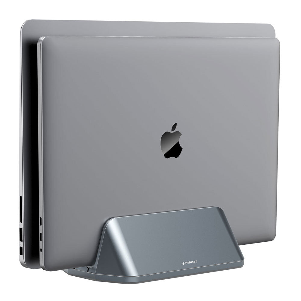 Mbeat Stage S5 18cm Adjustable Dual Vertical Stand Mount for MacBook Space Grey